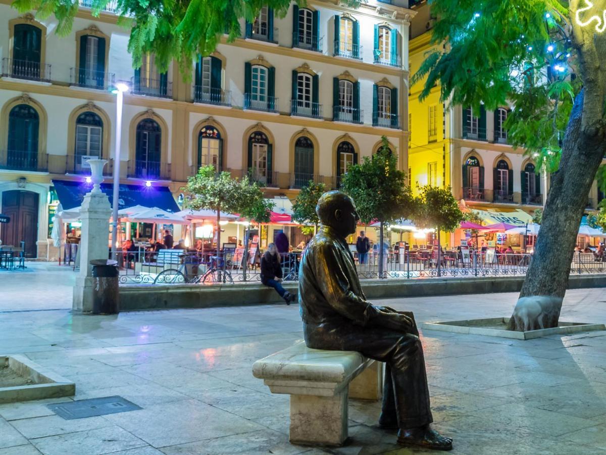 Atico En El Centro Historico Con Terraza Leilighet Málaga Eksteriør bilde
