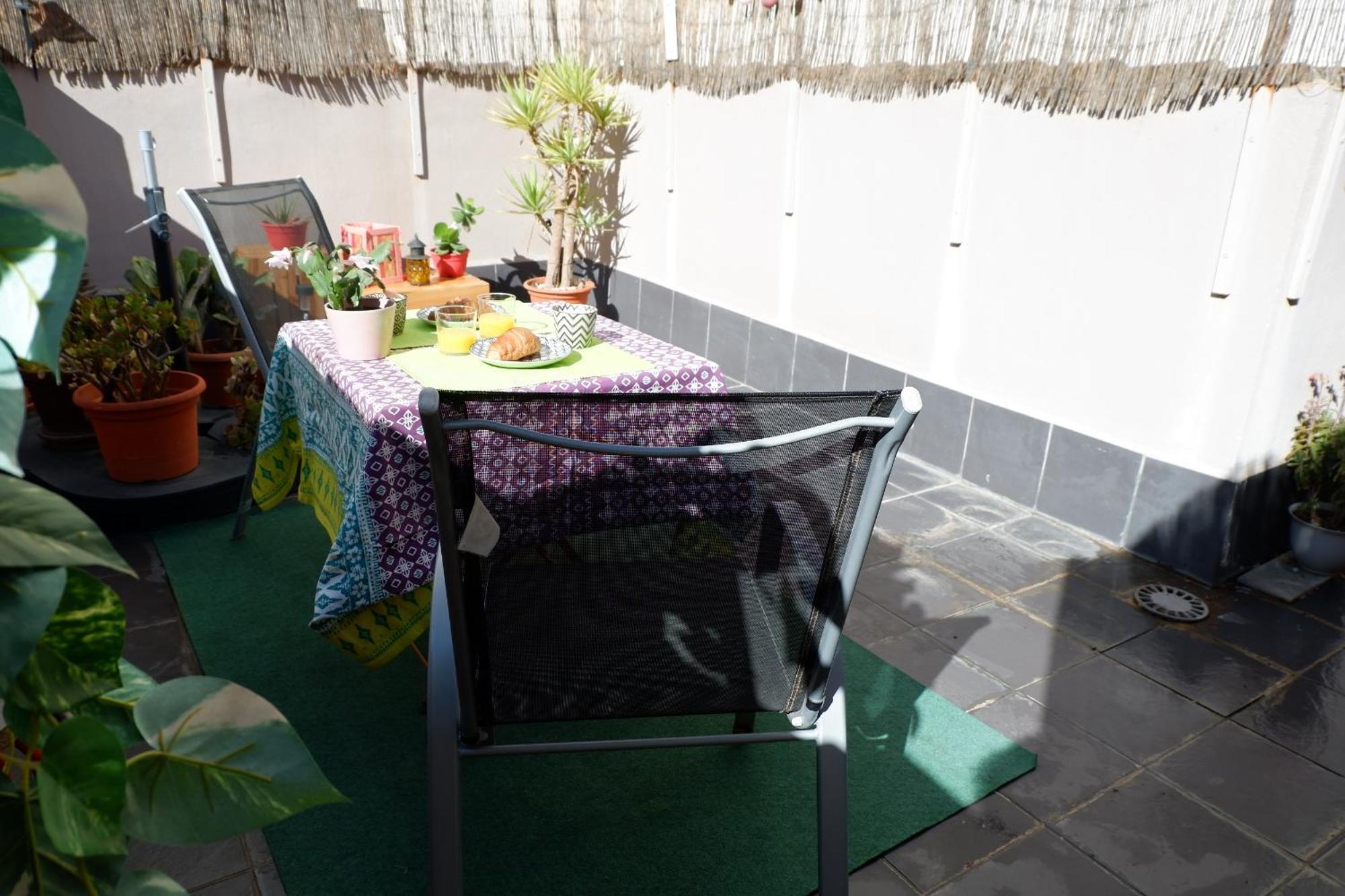 Atico En El Centro Historico Con Terraza Leilighet Málaga Eksteriør bilde